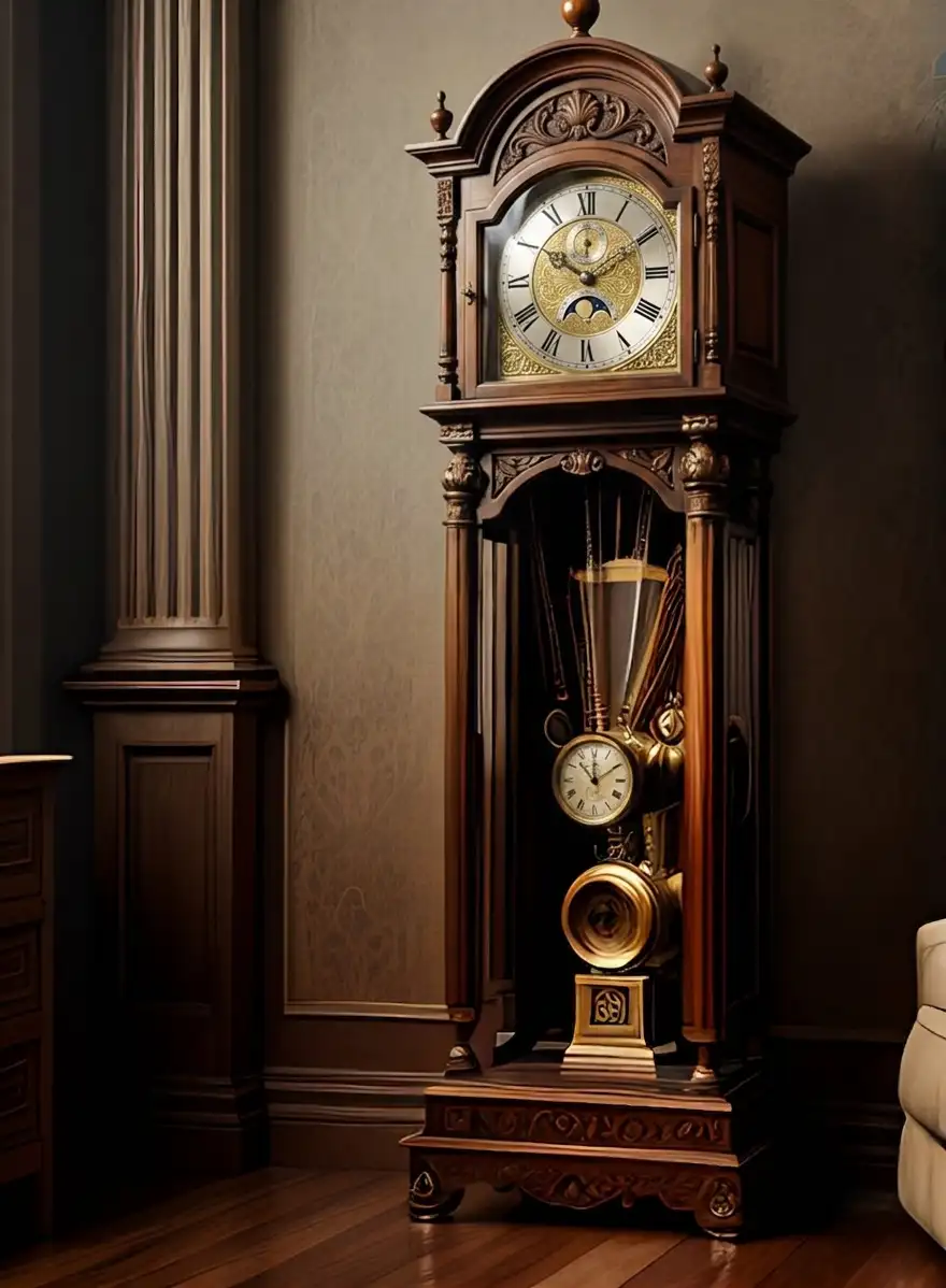 New grandfather clock